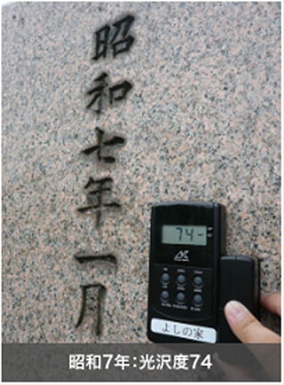 昭和7年光沢度74